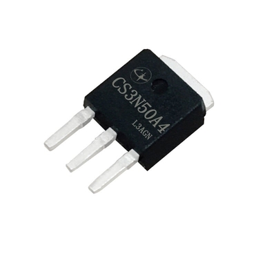 3A 500V 2.85Ω TO-251 MOSFET de alta potencia Industrial Multiscene N-Channel Mos