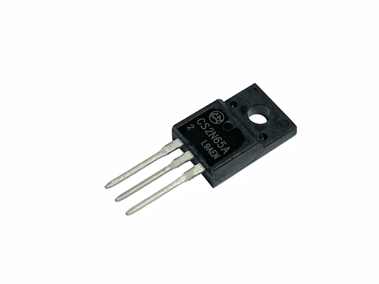 2A650V CS2N65A2 MOSFET de alta tensión de conmutación rápida de baja resistencia