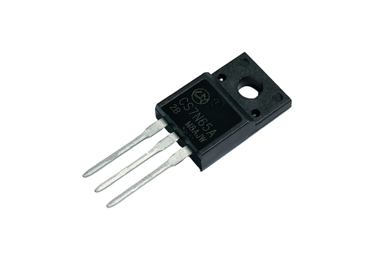 7A650V CS7N65A2 Mosfet de alto voltaje para unidades de alimentación con conmutación rápida