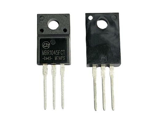 Renombrado Lingxun Low VF MBR1045FCT Diodos de barrera Schottky para un suministro de energía rentable