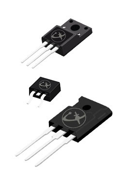 Tolerancia de alta tensión Semiconductor de potencia TO-220F para convertidor de potencia