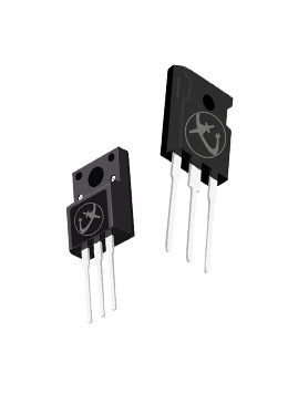Transistor de alto voltaje tipo N TO-220F con baja capacidad de unión