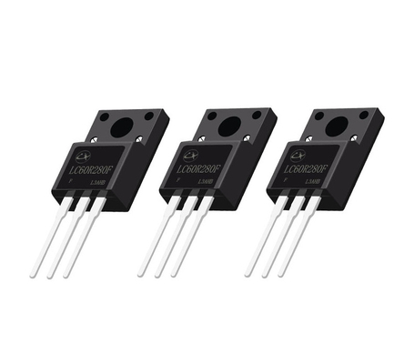 TO-220F Transistores de efecto de campo de óxido metálico semiconductor 15A 600V 274mΩ
