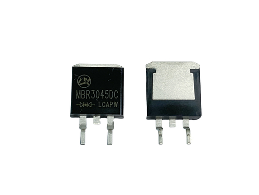 30A45V TO-263 Diodos de barrera de Schottky MBR3045DC Fuentes de alimentación de modo conmutado