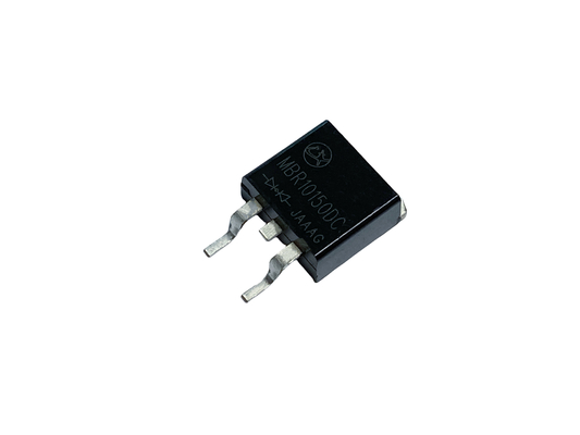 MBR10150DC 10A150V TO-263 Rectificador de barrera de Schottky Baja tensión hacia adelante para el suministro de energía