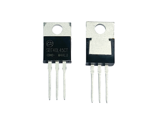 40A45V SBT40L45CT Baja tensión hacia adelante TO-220AB Alta capacidad de corriente