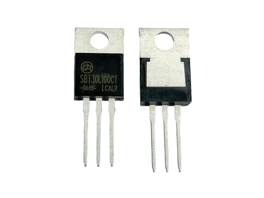 30A100V SBT30L100CT Schottky de baja tensión hacia adelante para unidades de suministro de energía TO-220AB