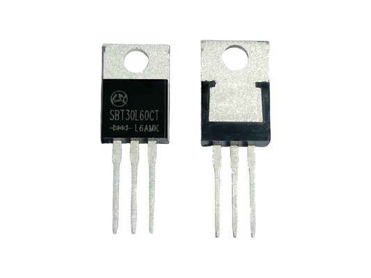 30A60V SBT30L60CT Schottky de baja tensión hacia adelante para el TO-220AB industrial