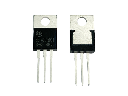 40A150V SBT40U150CT Bajo voltaje hacia adelante con alta capacidad de oleaje hacia adelante