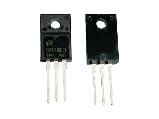 40A60V SBT40L60FCT Unidades de suministro de energía Diodos Schottky de baja frecuencia VF TO-220F