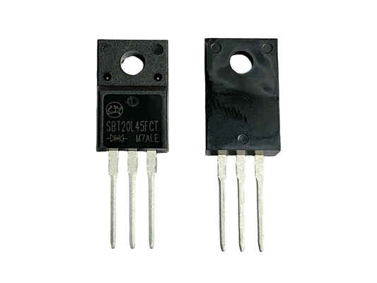 20A45V SBT20L45FCT TO-220F Diodos Schottky de baja frecuencia para rectificadores y adaptadores