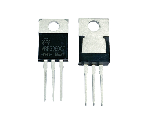 Diodos de Schottky de baja frecuencia 30A60V MBR3060CT para electrónica automotriz