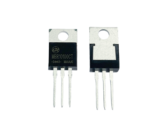 10A100V MBR10100CT Diodos de barrera Schottky para radiofrecuencia