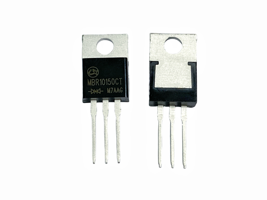 10A150V MBR10150CT Diodos de barrera Schottky de baja frecuencia de baja frecuencia de alta corriente de saturación inversa