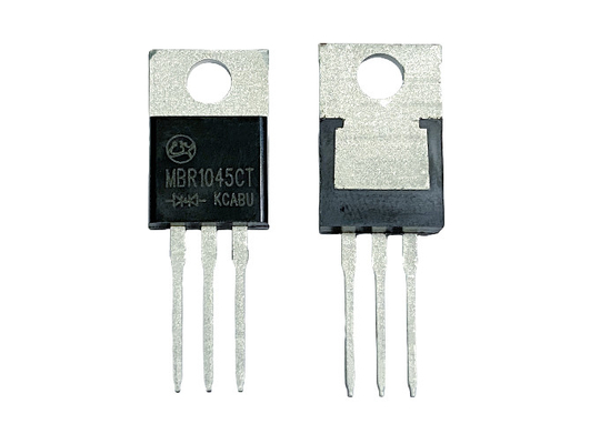 10A45V MBR1045CT Diodos de barrera Schottky de baja tensión VF para adaptadores