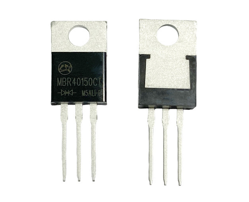 Diodos de barrera de Schottky 40A150V MBR40150CT con protección contra polaridad