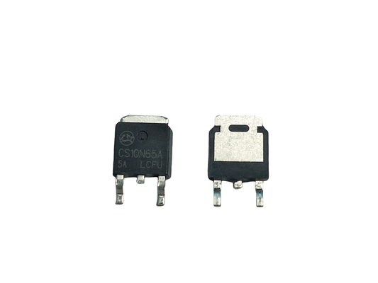10A650V CS10N65A5 MOSFET de alto voltaje con baja resistencia para la gestión de energía