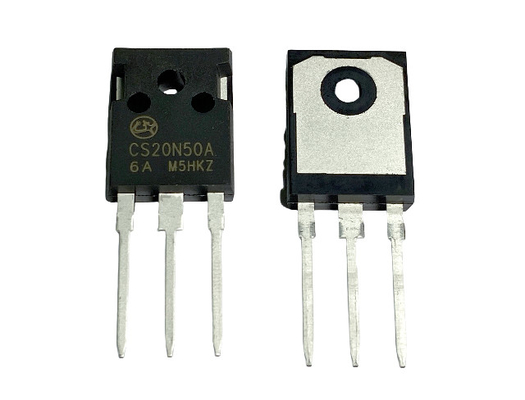 20A500V CS20N50A6 TO-247 MOSFET de alto voltaje N canal para la gestión de energía