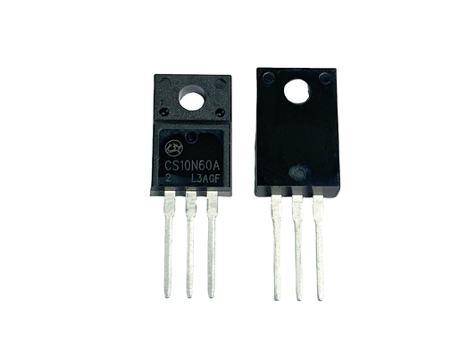 10A600V CS10N60A2 TO-220F Baja resistencia en el motor de control de alta tensión Mosfet para la industria