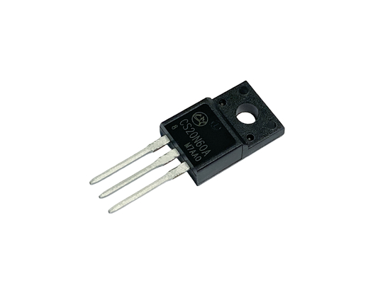 20A600V CS20N60A8 MOSFET de alto voltaje tipo N para el suministro de energía de la unidad