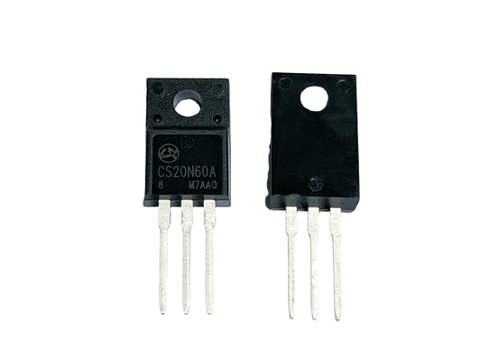 20A600V CS20N60A8 MOSFET de alto voltaje tipo N para el suministro de energía de la unidad