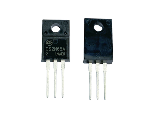 2A650V CS2N65A2 MOSFET de alta tensión de conmutación rápida de baja resistencia