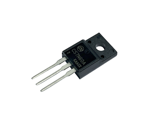 7A600V Alta tensión de ruptura Mosfet CS7N60A2 a 220F con bajo Ciss