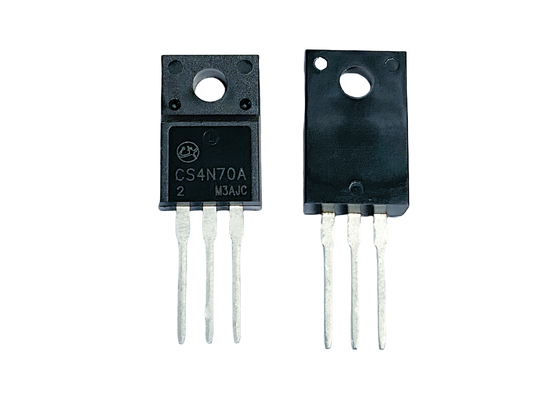 4A700V TO-220F CS4N70A2 MOSFET de alta tensión de conmutación rápida para la fuente de alimentación en modo de conmutación