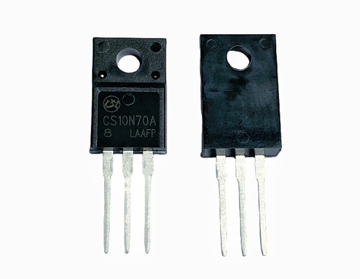 10A700V MOSFET de alto voltaje CS10N70A8 TO-220F para suministro de energía ininterrumpido