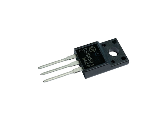 8A500V CS8N50A2 TO-220F MOSFET de alto voltaje para circuito de interruptores de alimentación