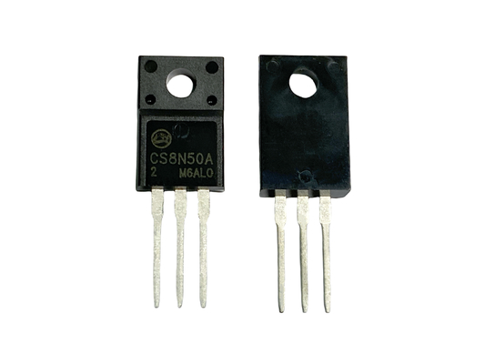 8A500V CS8N50A2 TO-220F MOSFET de alto voltaje para circuito de interruptores de alimentación
