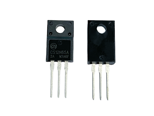 12A650V MOSFET de alto voltaje con baja resistencia para el adaptador CS12N65A2 TO-220F