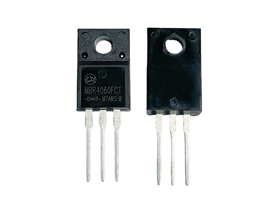 Diodos de barrera Schottky de baja frecuencia de 40A60V para fuentes de alimentación de modo conmutado en miniatura MBR4060FCT