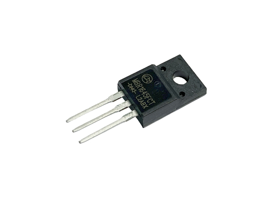 Fuente de alimentación de conmutación de alta frecuencia 16A450V Diodos de barrera Schottky para el convertidor de CC/DC a bordo MBR1645FCT