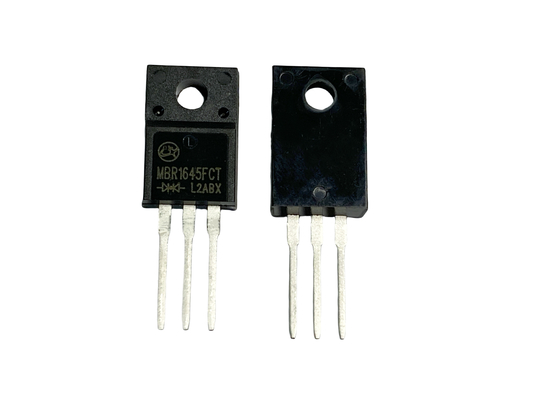 Fuente de alimentación de conmutación de alta frecuencia 16A450V Diodos de barrera Schottky para el convertidor de CC/DC a bordo MBR1645FCT