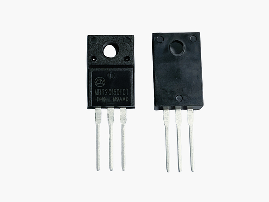 20A150V Diodos de barrera Schottky para la conversión de CA en CC MBR20150FCT