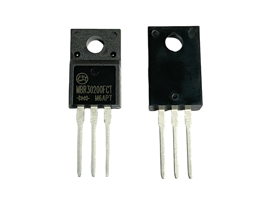 Diodos de barrera Schottky de 30A 200V a 220F con baja tensión hacia adelante MBR30200FCT