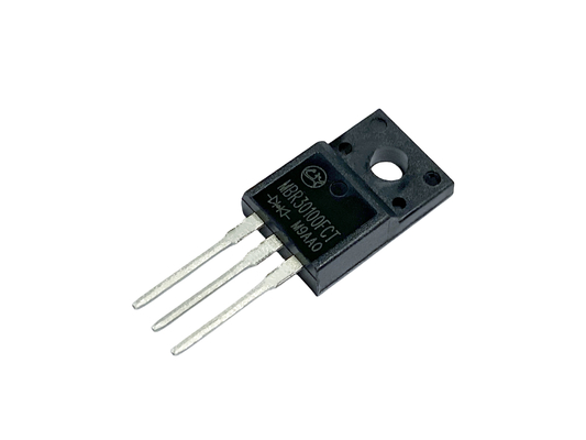 Diodos de barrera Schottky 30A 100V Velocidad de conmutación rápida y tiempo de recuperación inverso bajo MBR30100FCT