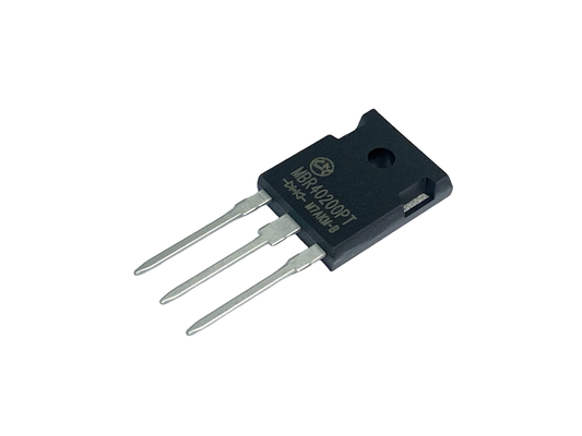 Diodos de barrera Schottky de alta corriente de 40A 200V para suministro de energía en modo conmutado MBR40200PT
