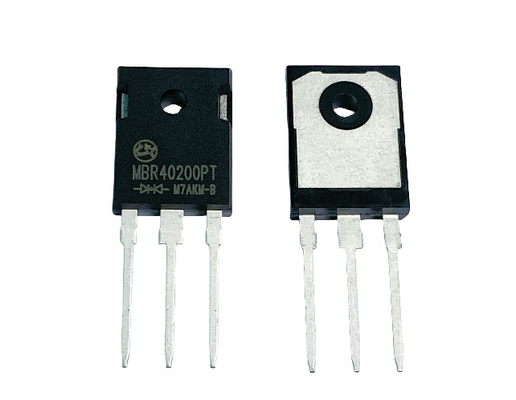 Diodos de barrera Schottky de alta corriente de 40A 200V para suministro de energía en modo conmutado MBR40200PT