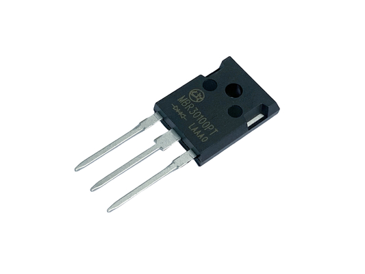 Diodos de barrera de Schottky de alta corriente de 30A 100V para convertidores de CC a TO-247