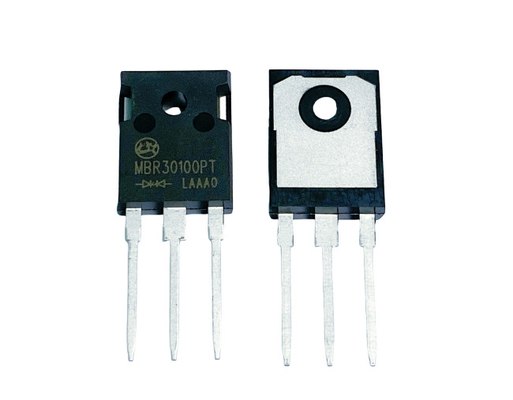 Diodos de barrera de Schottky de alta corriente de 30A 100V para convertidores de CC a TO-247