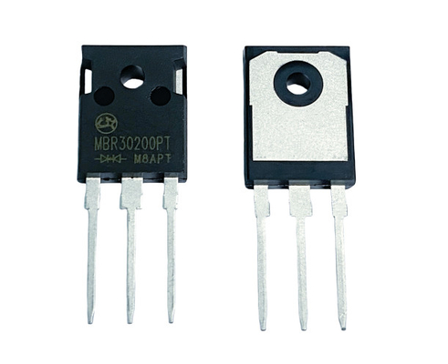 30A 200V MBR30200PT Diodos de barrera Schottky de baja tensión VF para la eficiencia de la iluminación
