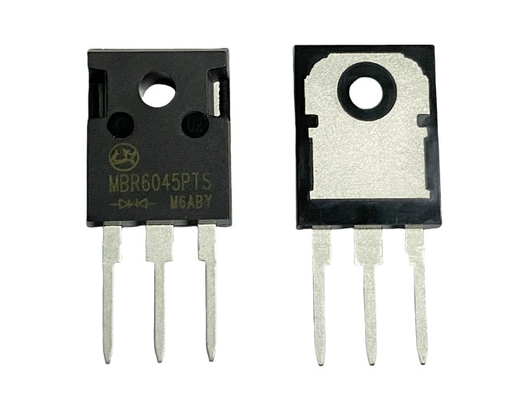 Diodos Schottky de baja eficiencia de 60A 45V para circuitos de multiplicadores de frecuencia TO-247S MBR6045PTS