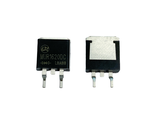 16A200V Dispositivos electrónicos Diodos de recuperación rápida para fuentes de alimentación MUR1620DC