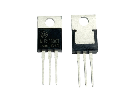 16A600V MUR1660CT FRD Rectificador multifuncional de diodo de alimentación