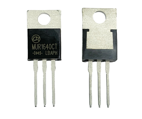16A400V a 220AB Diodos de recuperación rápida para rectificadores de alta eficiencia MUR1640CT