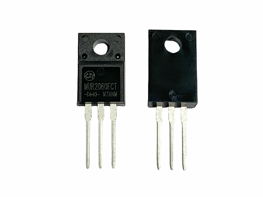 Diodos de recuperación de sobretensiones 20A 600V para iluminación de la luz MUR2060FCT