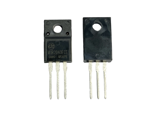 Diodos de recuperación de 20A400V con tiempo de recuperación inverso ultracorto MUR2040FCT