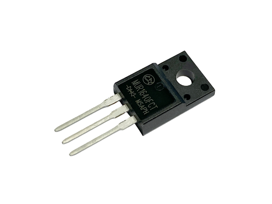 Diodos de recuperación rápida 16A400V a 220F 15-35ns para el rectificador de potencia MUR1640FCT